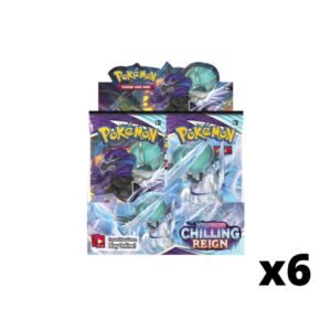 CHILLING REIGN SEALED BOOSTER BOX CASE OF 6