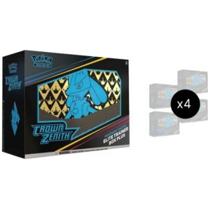 CROWN ZENITH POKEMON CENTER ELITE TRAINER BOX PLUS CASE (CRZ)
