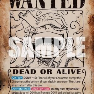 MONKEY.D.LUFFY (WANTED POSTER)