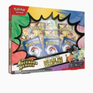 POKEMON ASCENDED RIVALS FIRST PARTNERS DELUXE PIN COLLECTION
