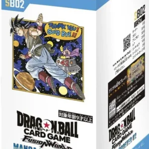 Pre-order {BOX} Dragon Ball TCG Fusion World : MANGA BOOSTER02 SB02
