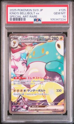 [PSA 10]{125/100} IONO’S BELLIBOLT ex | Japanese Pokemon Card PSA Grading