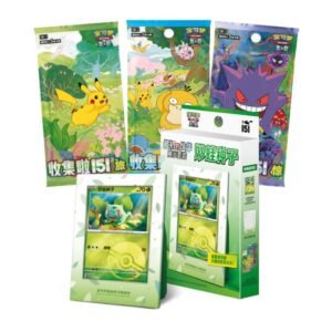SIMPLIFIED CHINESE POKEMON COLLECT 151 FIRST PARTNER DISPLAY SET – BULBASAUR