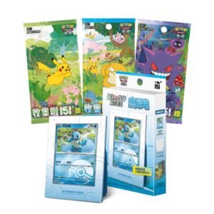 SIMPLIFIED CHINESE POKEMON COLLECT 151 FIRST PARTNER DISPLAY SET – SQUIRTLE