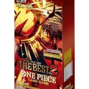 The Best Vol. 2 (PRB-02) – Sealed Japanese One Piece Display Box (Official Booster Box)