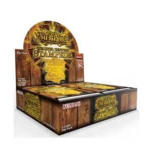 YU-GI-OH – QUATER CENTURY STAMPEDE BOOSTER BOX – 1st EDITION